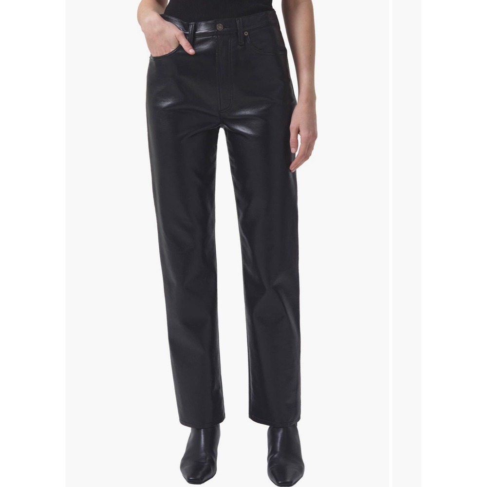 Agolde Black Ankle Pants